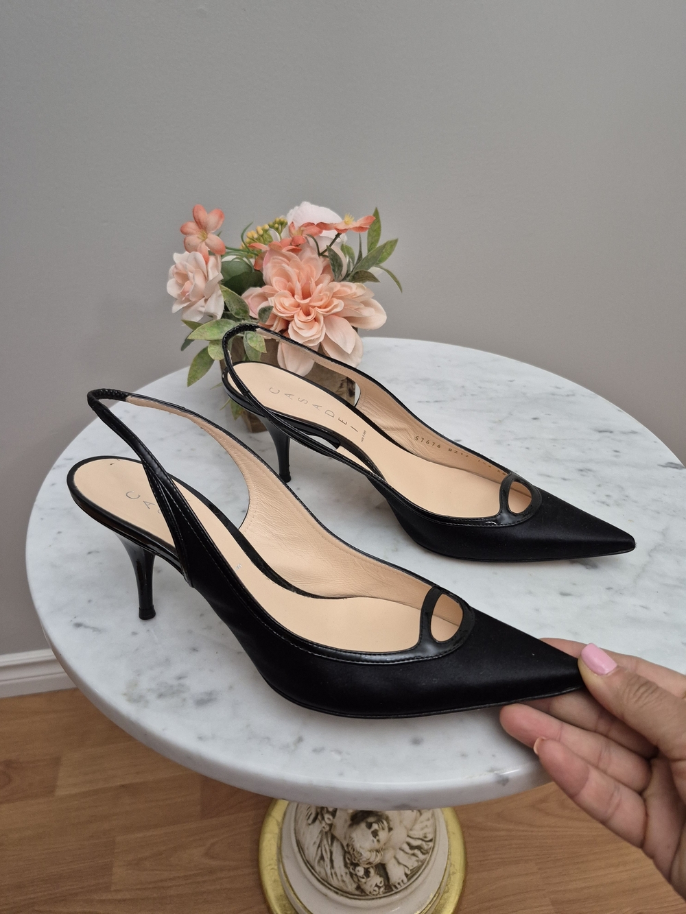 CASADEI Slingback Pointed-Toe Heels - Picture 3 of 8